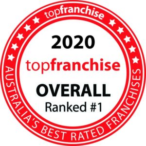 Australia's Top Franchise Overall Award to Jim's Cleaning 2020